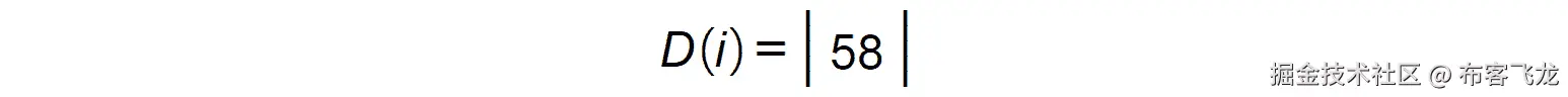 图 1.18：不完整矩阵 D(i)