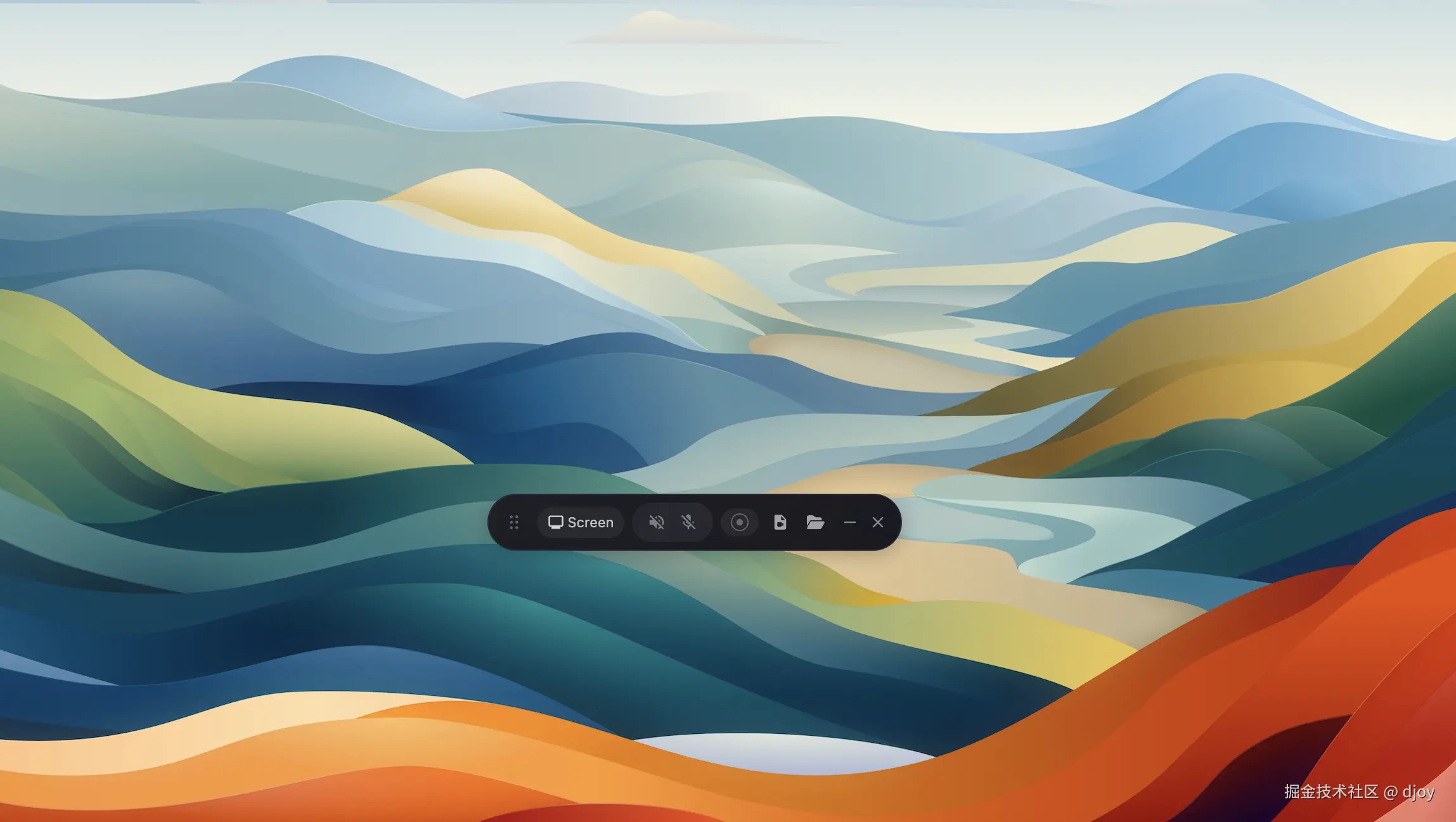 OpenScreen 编辑界面