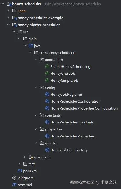 工程目录结构图