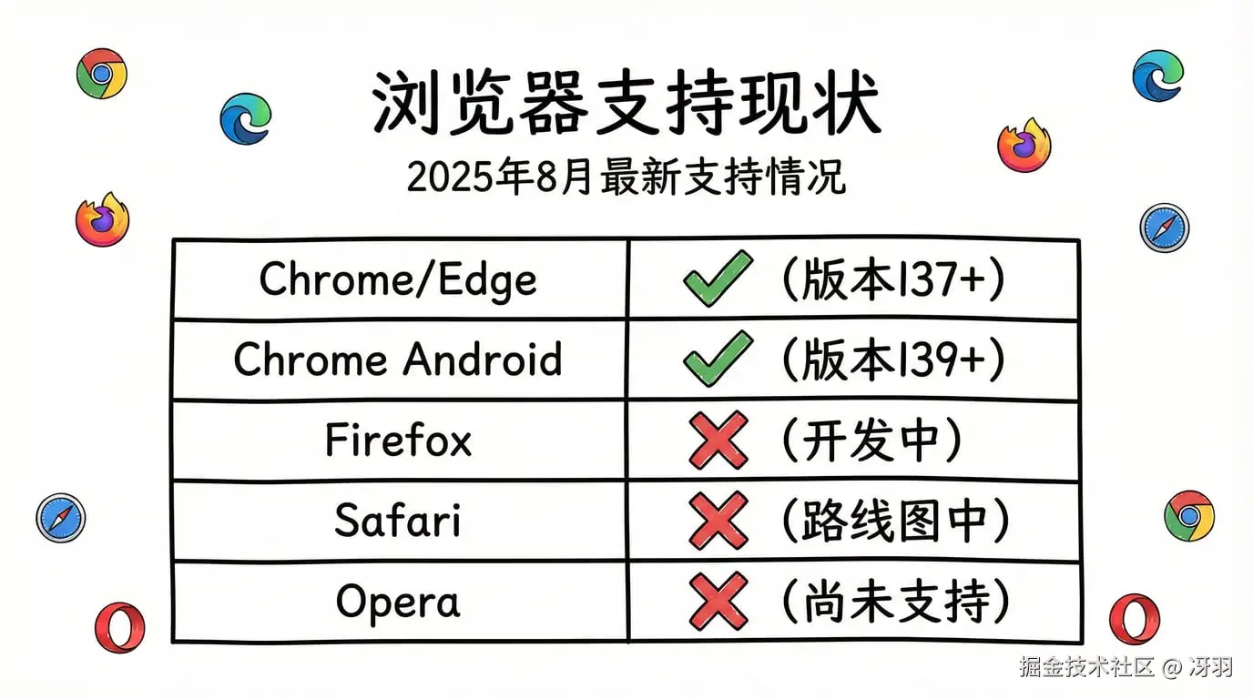 浏览器支持现状
