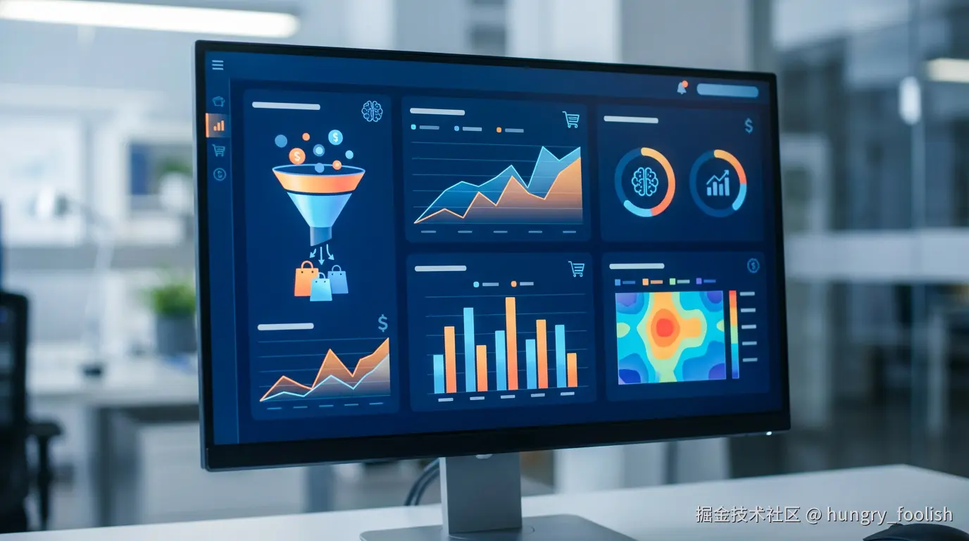 Business marketing dashboard d...