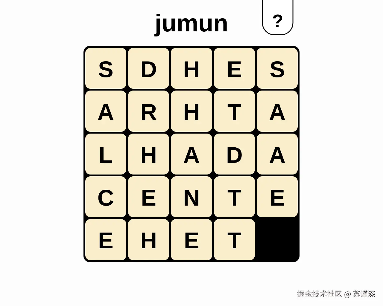 Show HN: 我制作了一个滑动填字游戏 - 项目截图