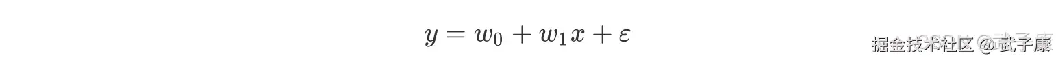线性回归公式