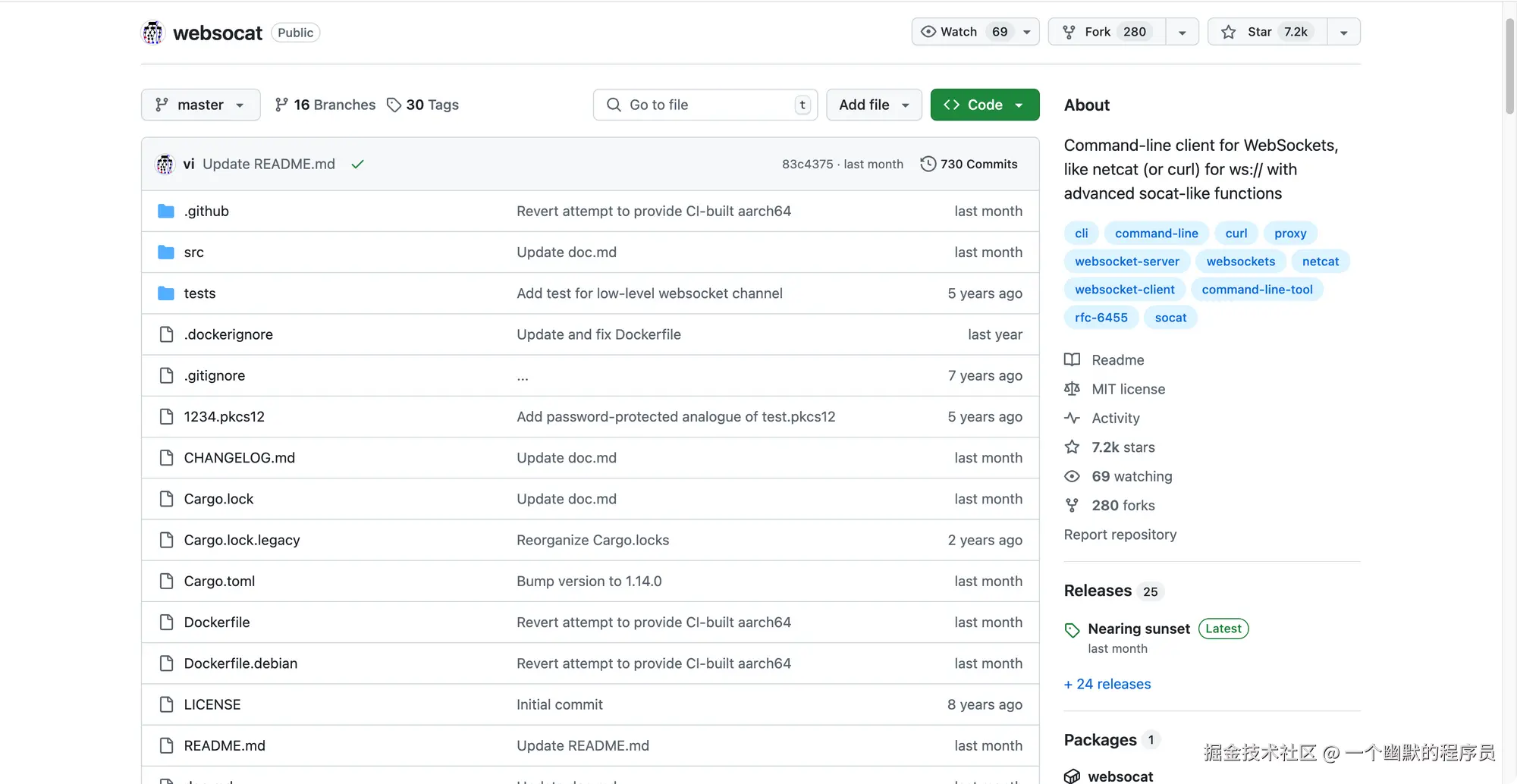 Websocat 命令行示意