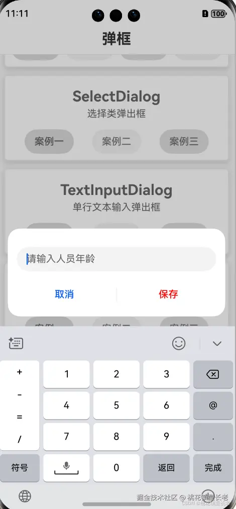 TextInputDialog