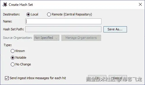 图 17.24 – 创建哈希集