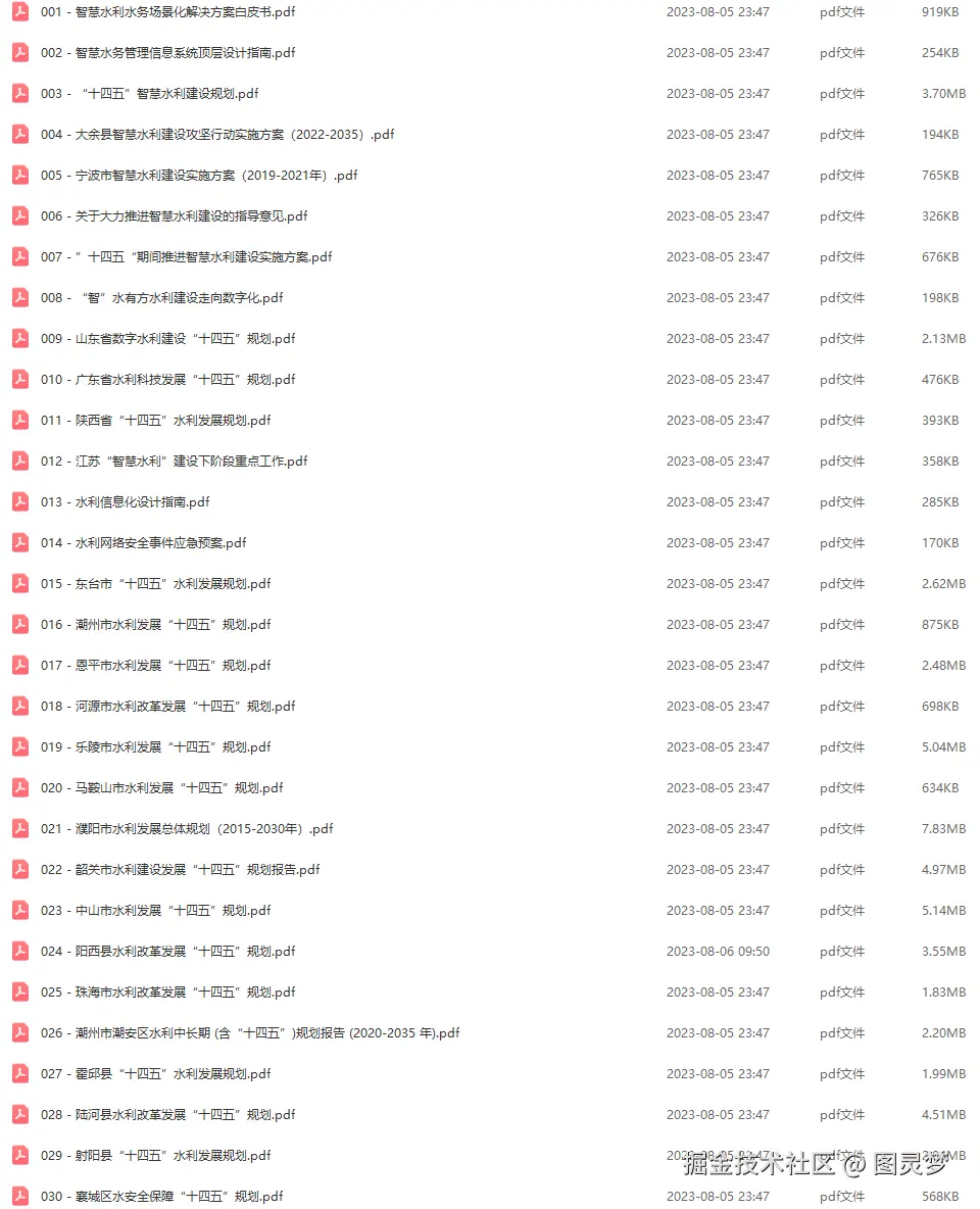 智慧水利解决方案