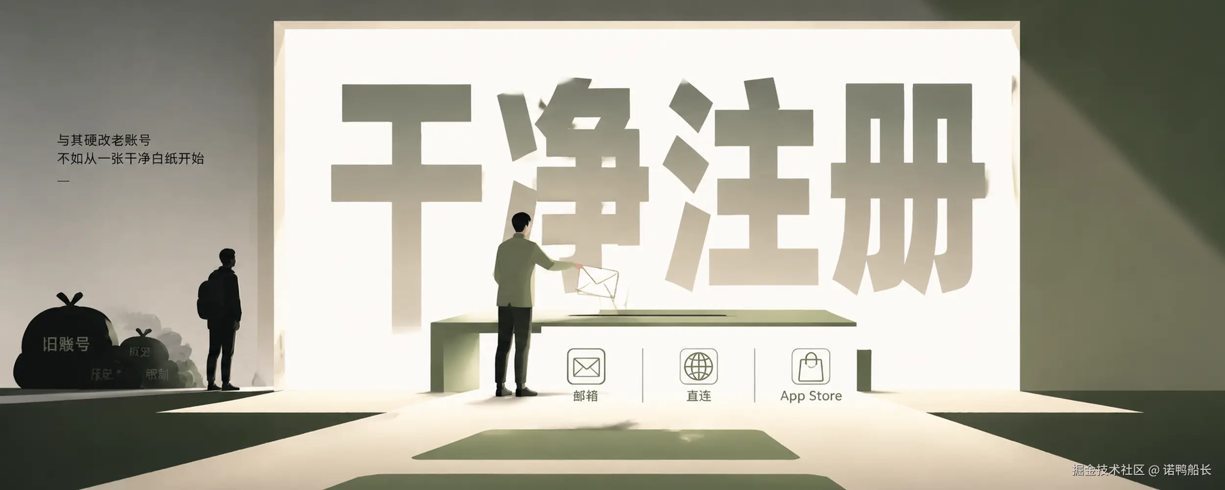 干净注册
