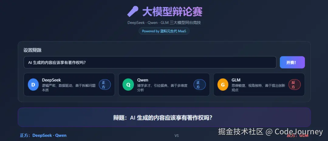 正反方阵容
