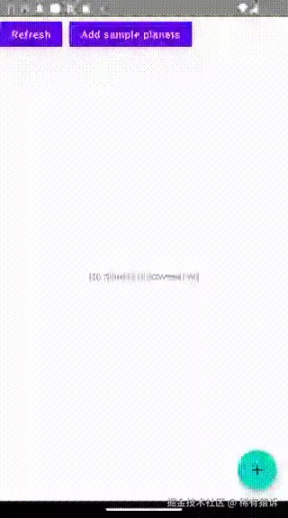 应用程序（全球排名第一的行星观测应用程序）演示：添加示例行星、添加自定义行星、删除行星以及刷新