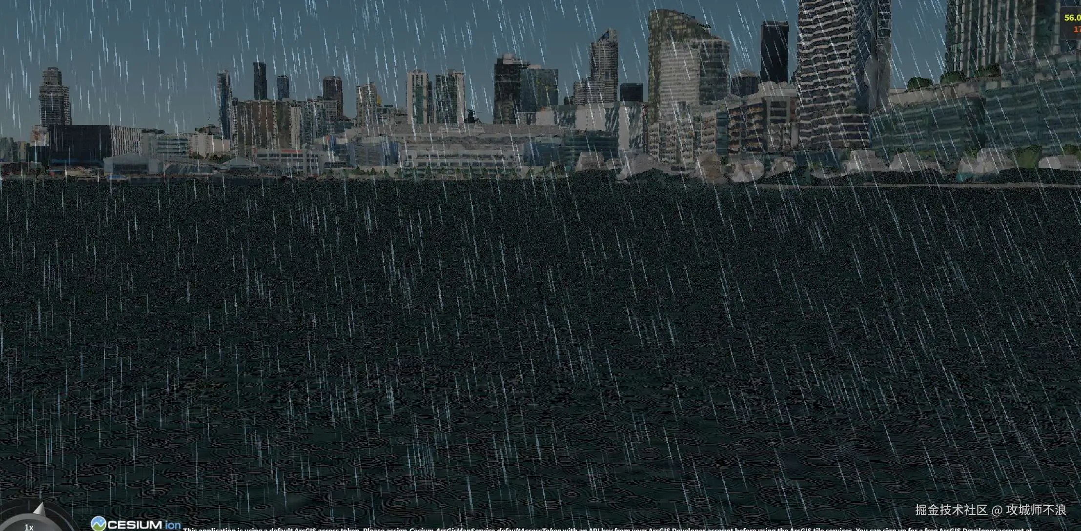 雨滴涟漪