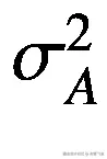 {\sigma}_A²