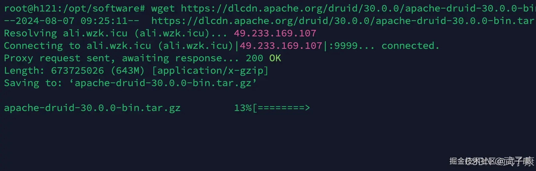下载 Apache Druid