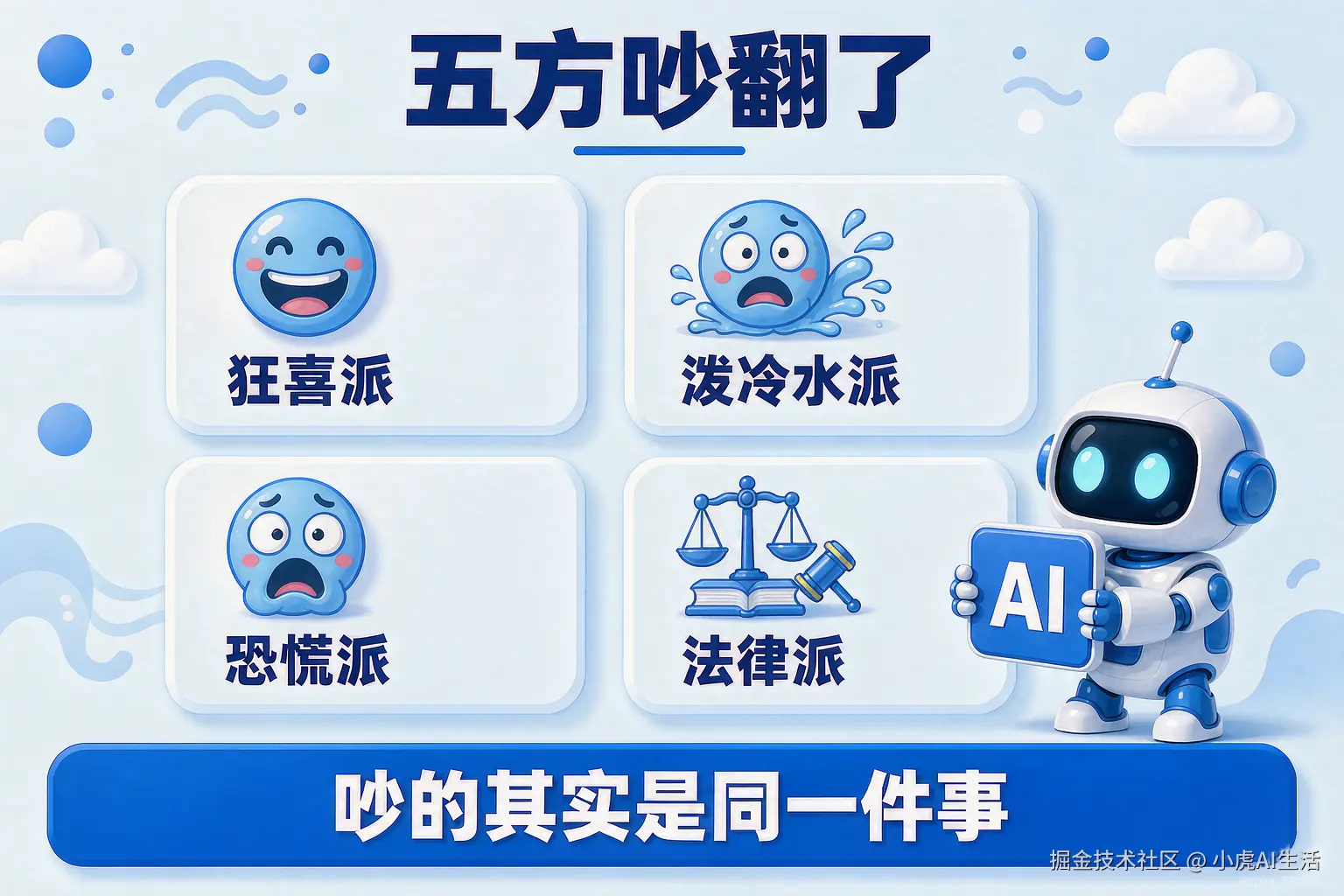 五方吵翻了