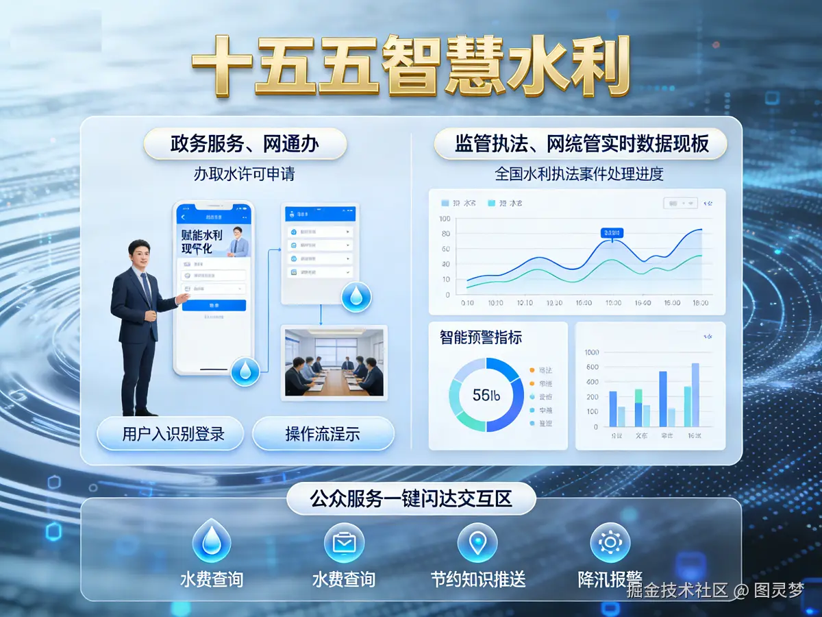 “十五五”智慧水利解决方案：激活水利新质生产力，引领水网智能化发展