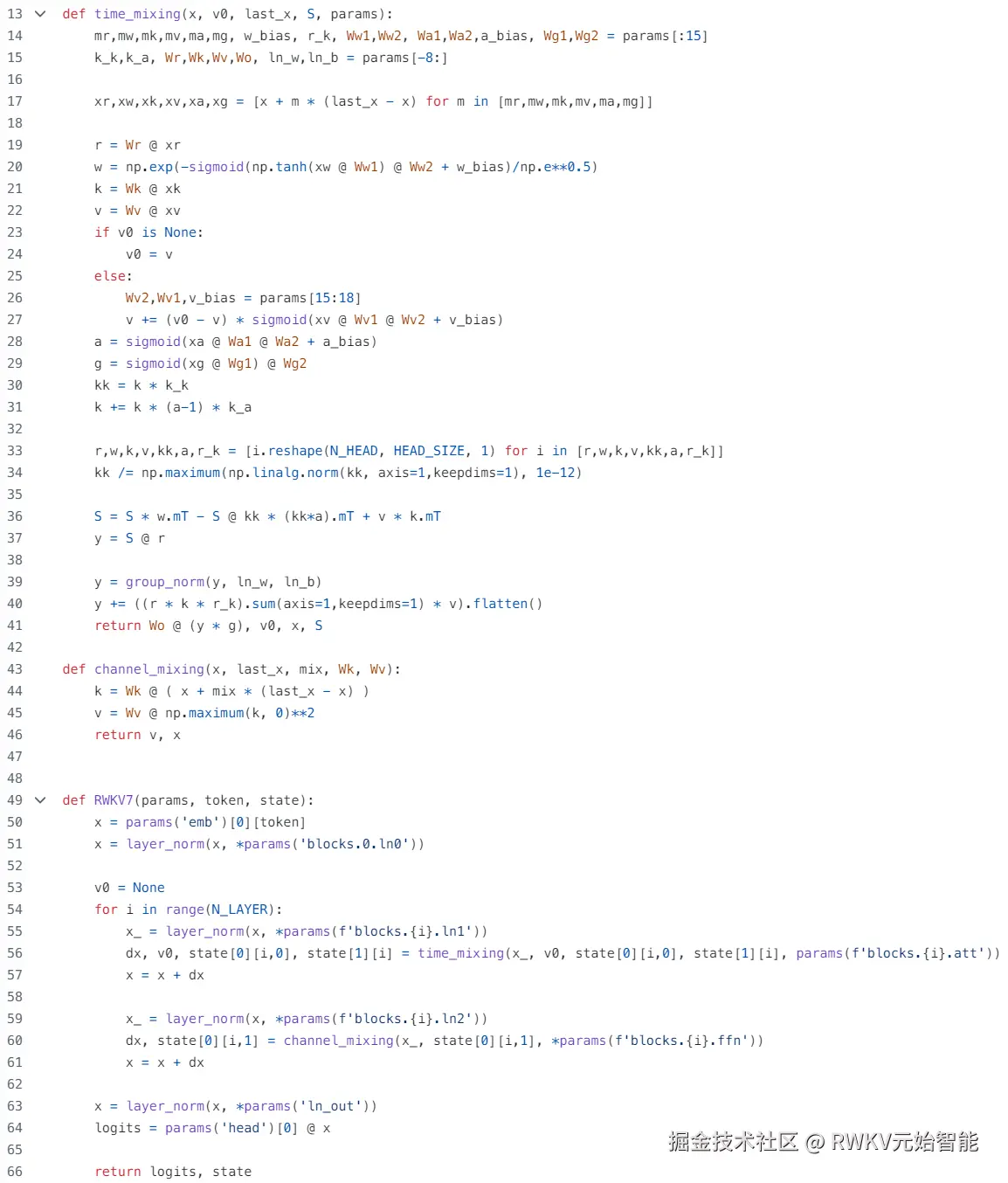 rwkv-in-numpy