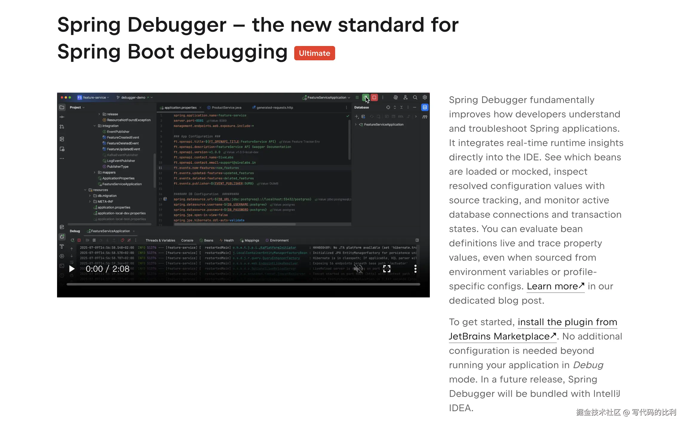 Spring Debugger