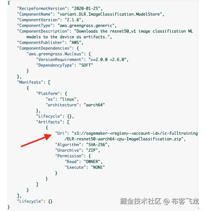 图 7.22 – 配置食谱    