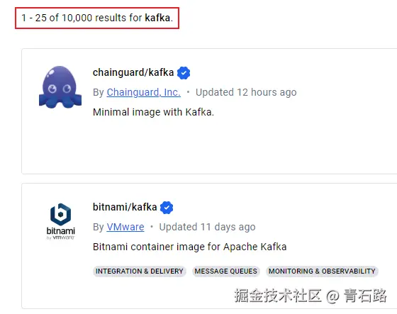 上万个kafka镜像