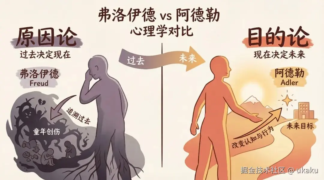 弗洛伊德 vs 阿德勒