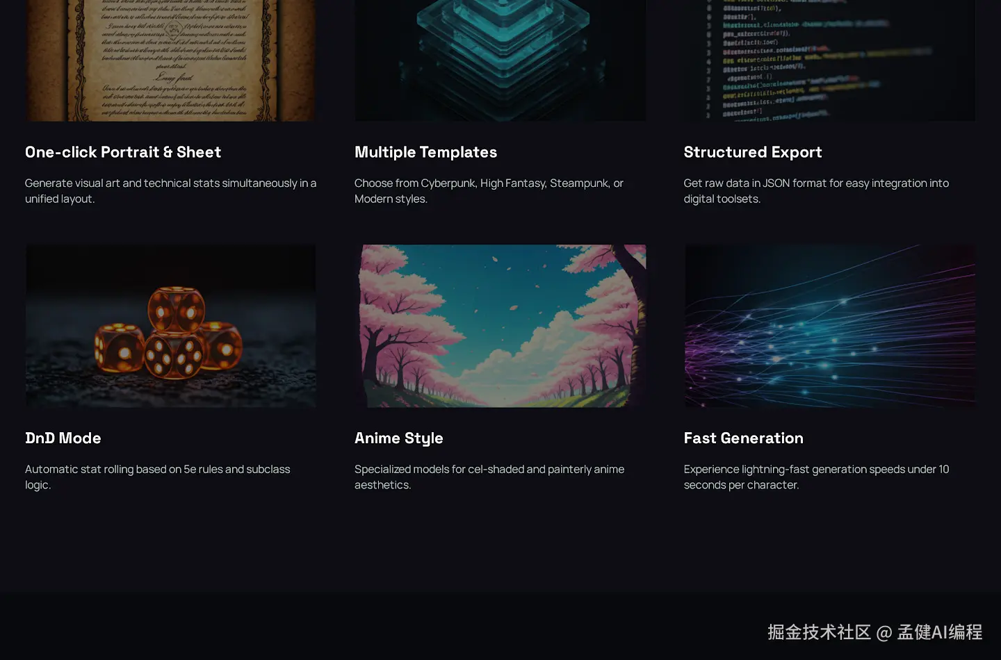 Pricing 定价区：Free / Pro / Lifetime 三列卡片