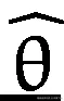 \widehat{\uptheta}