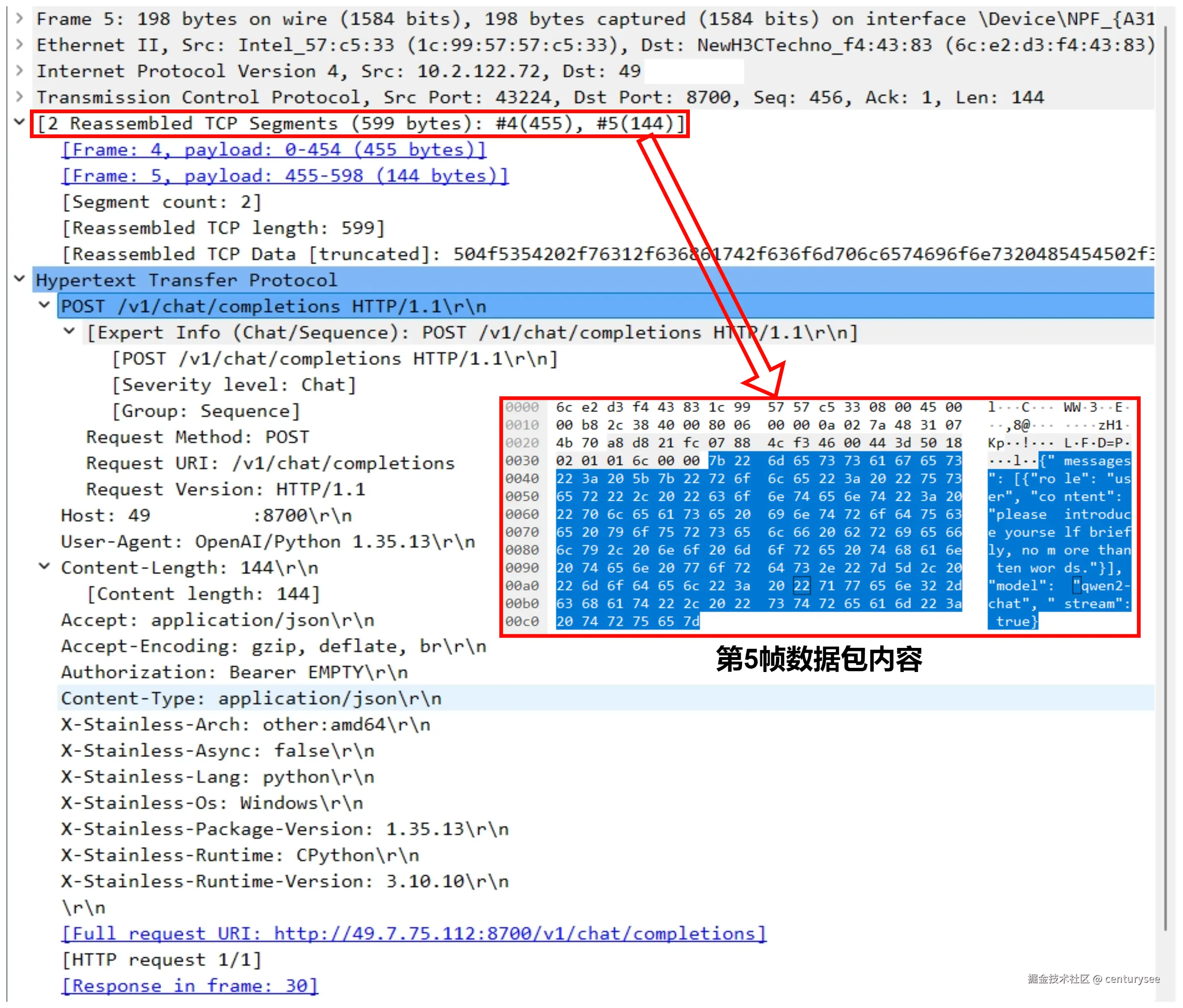 HTTP请求数据包内容