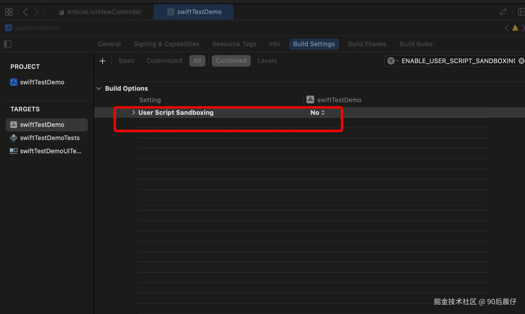 Xcode 设置 ENABLE_USER_SCRIPT_SANDBOXING.png