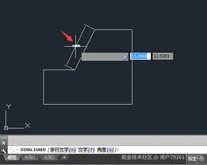 CAD如何使用对齐线性标注