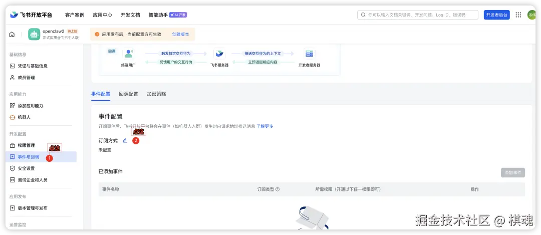 权限配置 - 步骤1