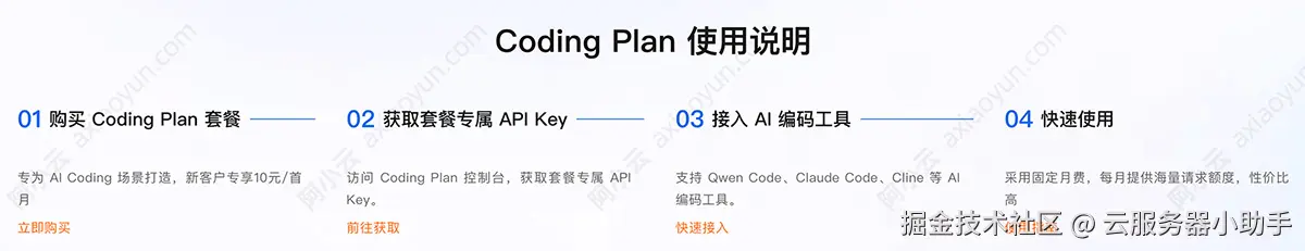 阿里云百炼Coding Plan使用方法