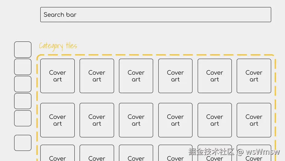 可选中元素的矩阵