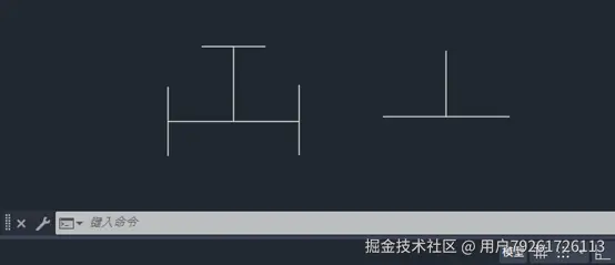 CAD2025如何制作暖通正三通图标