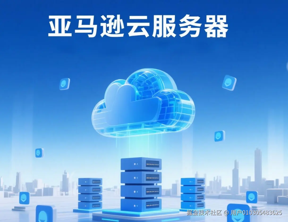 jimeng-2025-09-19-6680-空旷城市背景 ，几个个服务器堆图标上面是3d的量子云，蓝配色，科技感，中文文字：....png