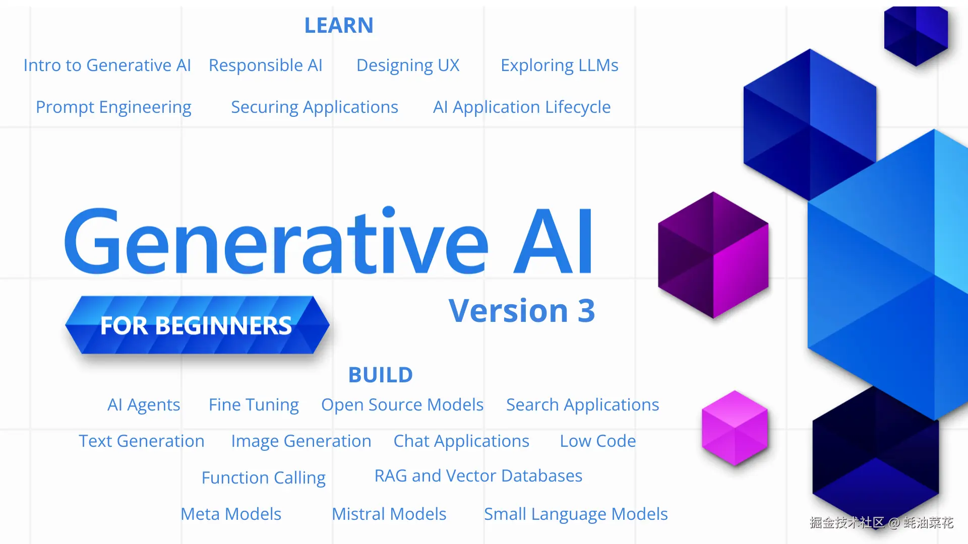 Generative AI For Beginners
