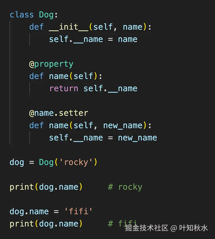 可读写属性示例