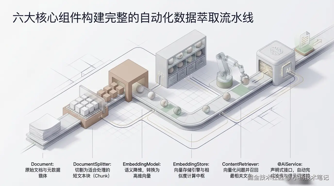 LangChain4j RAG 核心架构