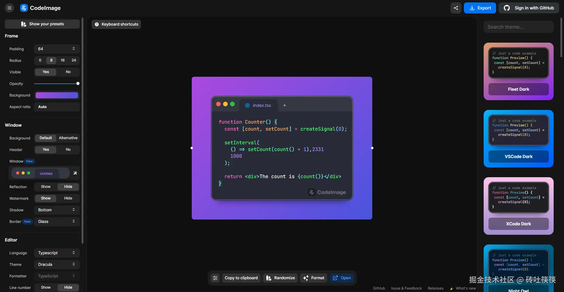 code image