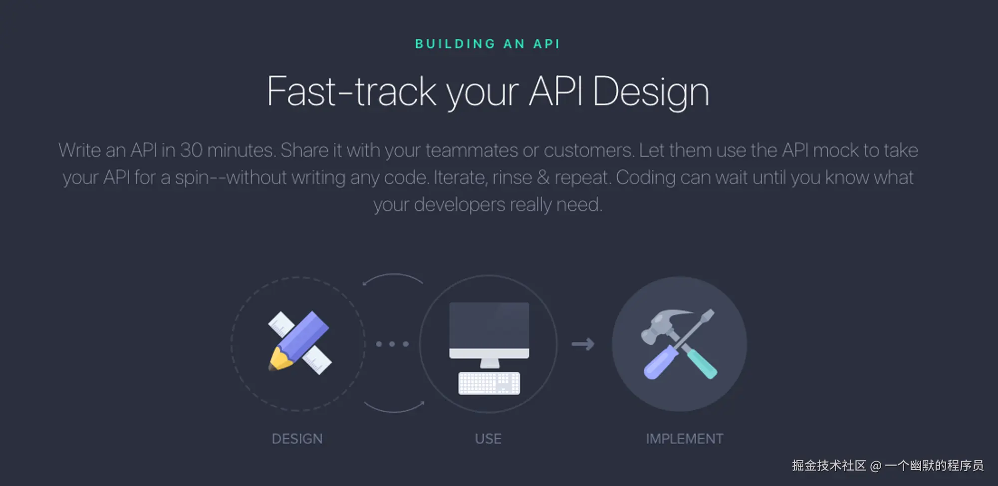 API 接口文档管理工具 - Apiary