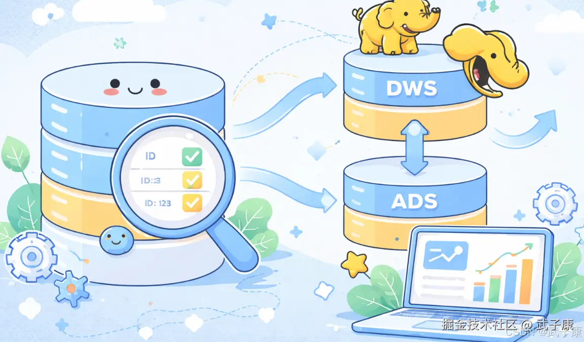 大数据-232 离线数仓Hive 离线数仓新增会员与留存计算：DWS 明细 + ADS 汇总一套跑通