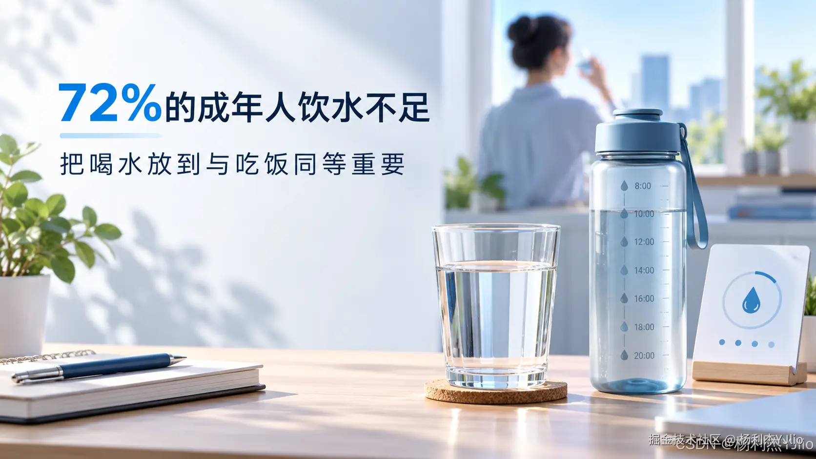 成年人饮水不足