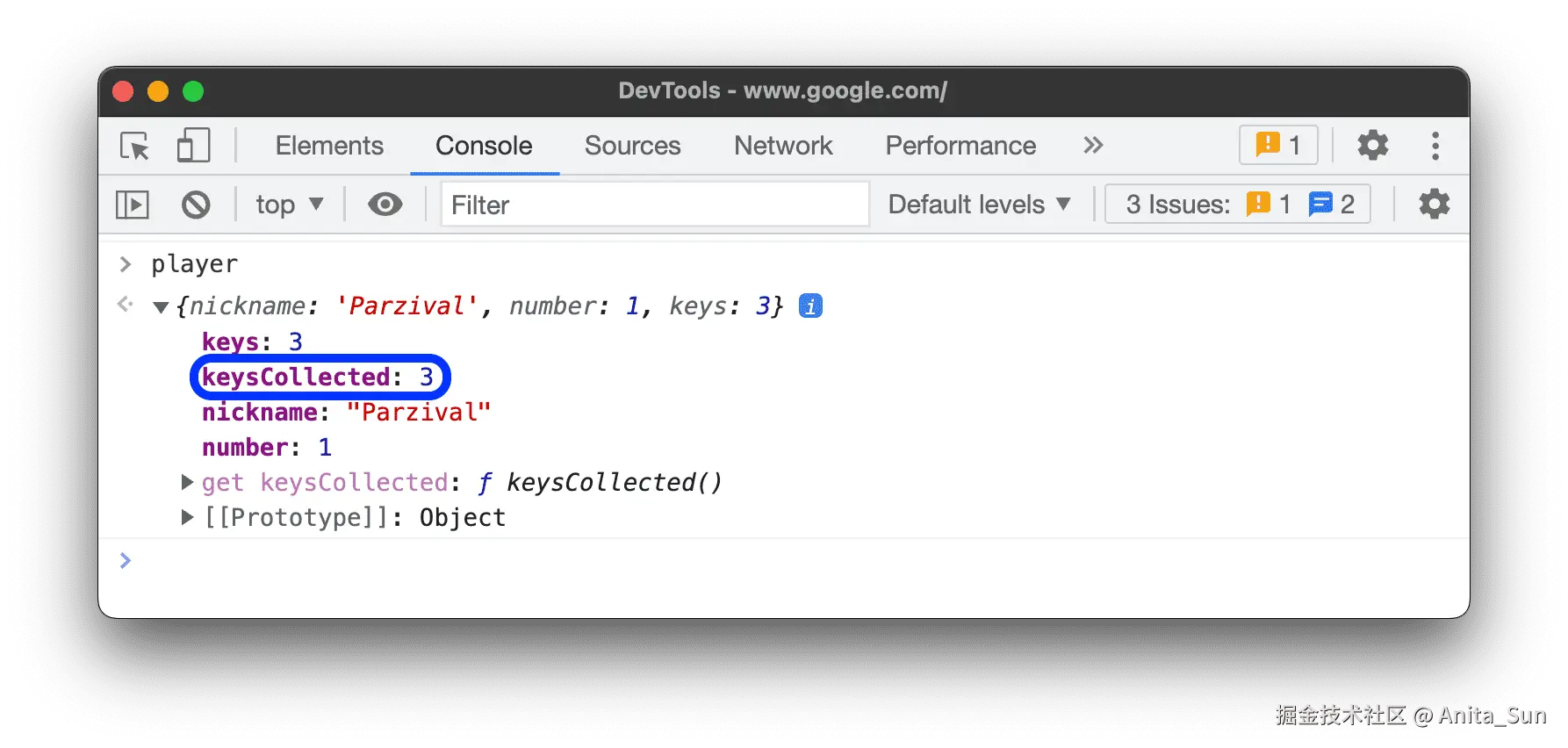评估了自定义访问器。
