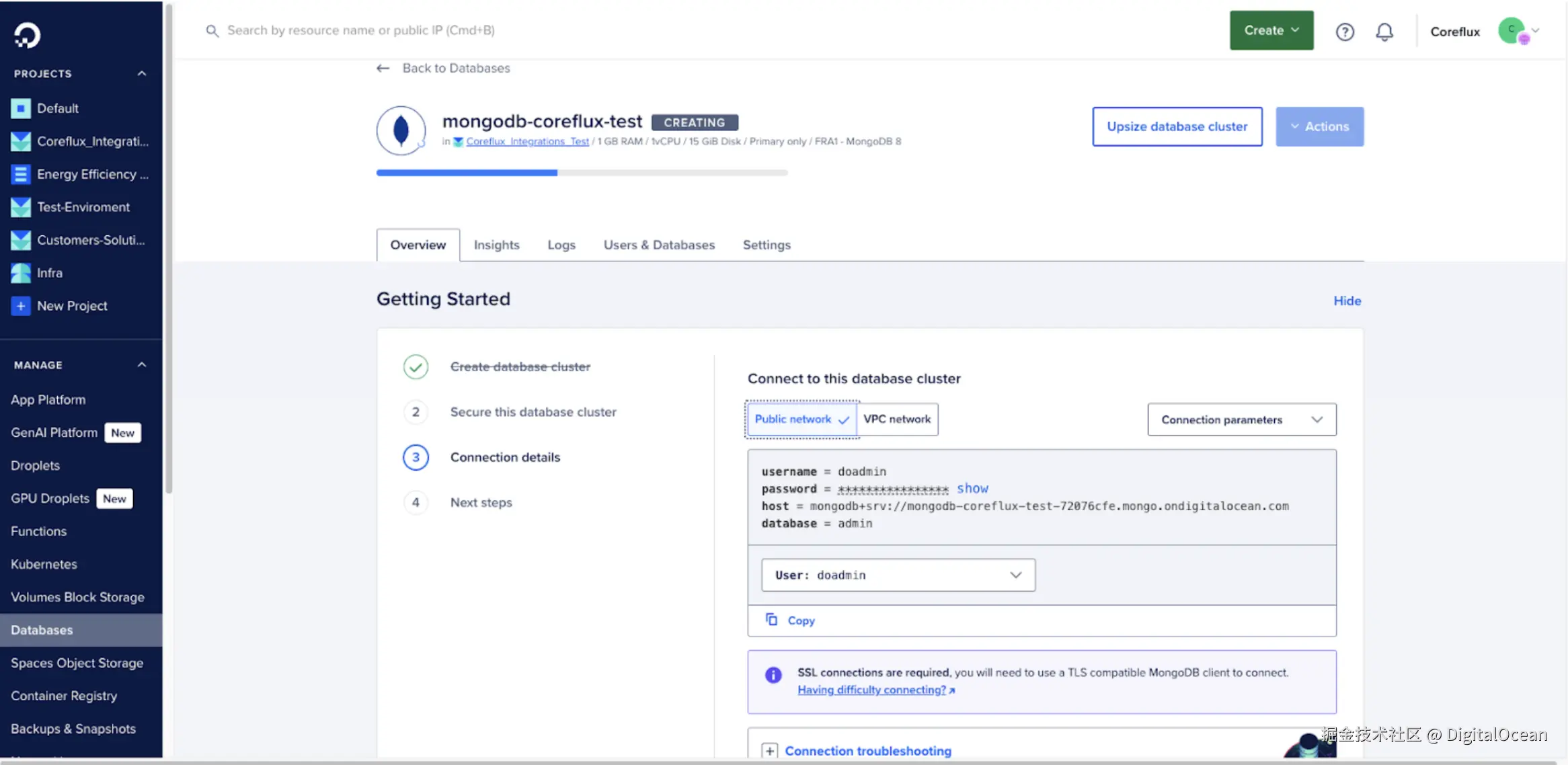 MongoDB 连接详细信息