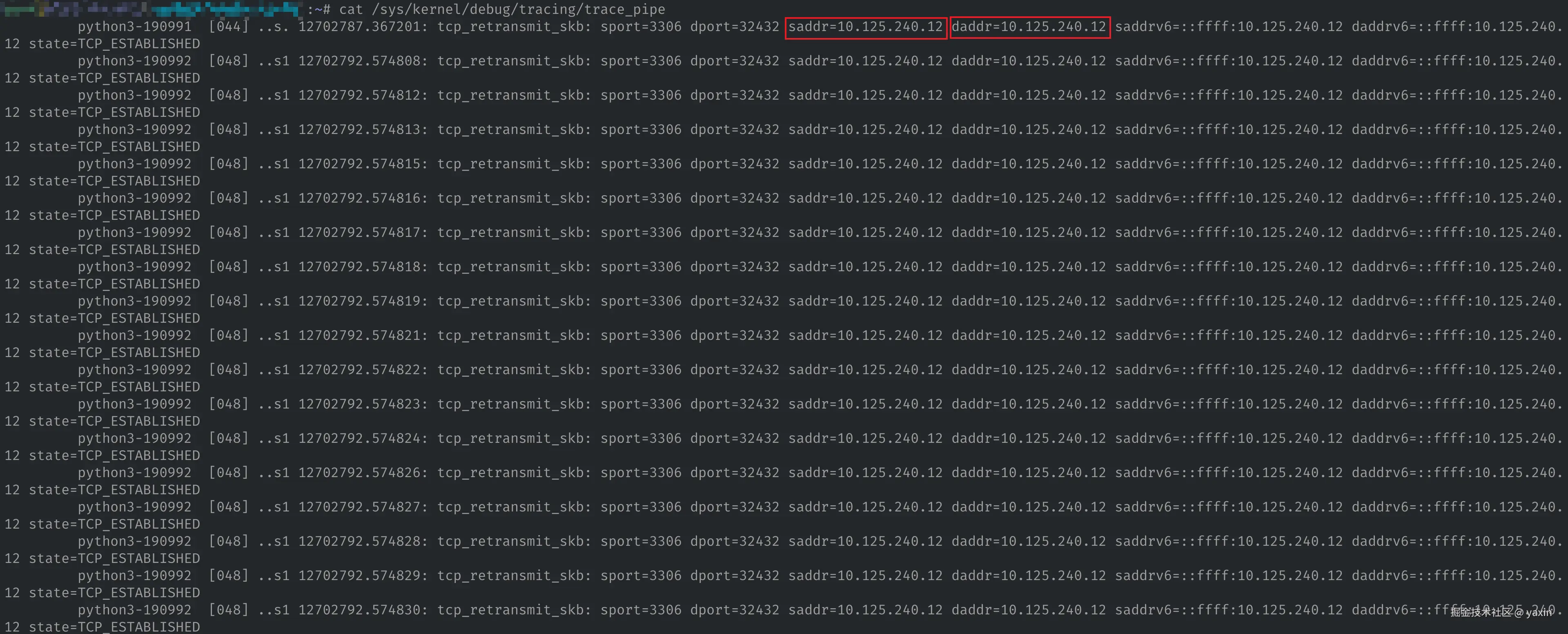 图4、tracepoint 获取重传信息