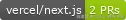 vercel/next.js PRs