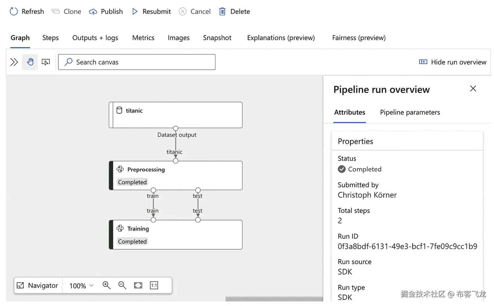 图 8.3 – 在管道步骤间传递数据