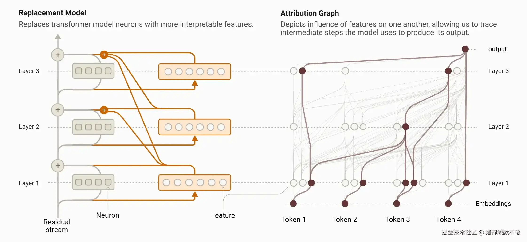 替代模型和归因图