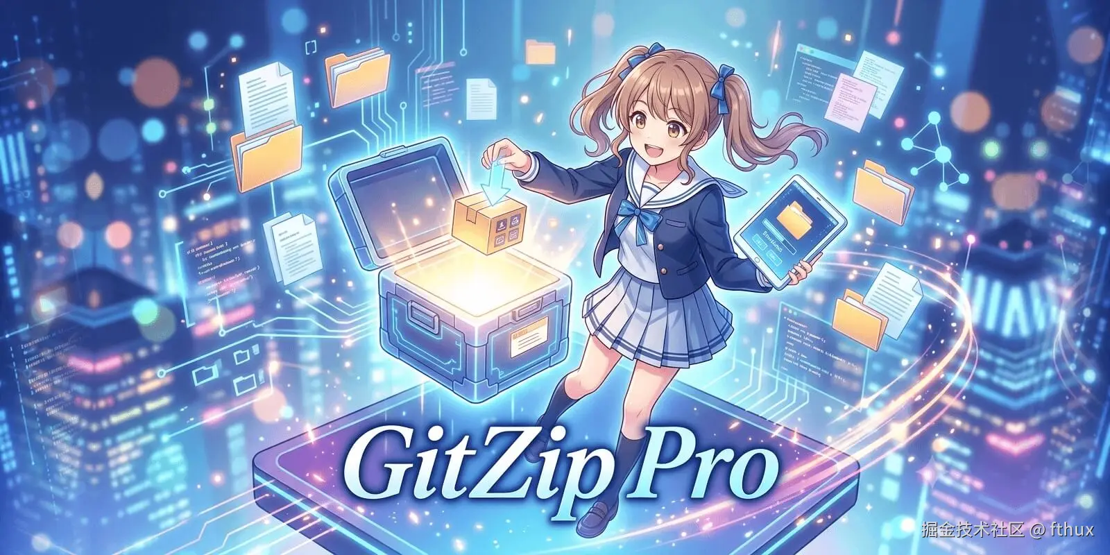 GitZip Pro