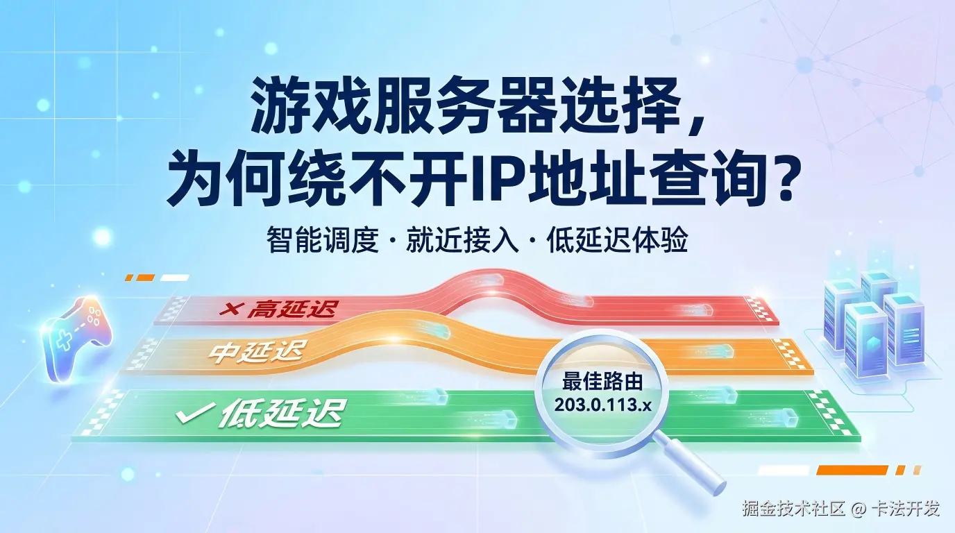 游戏服务器选择，为何绕不开IP地址查询？.png