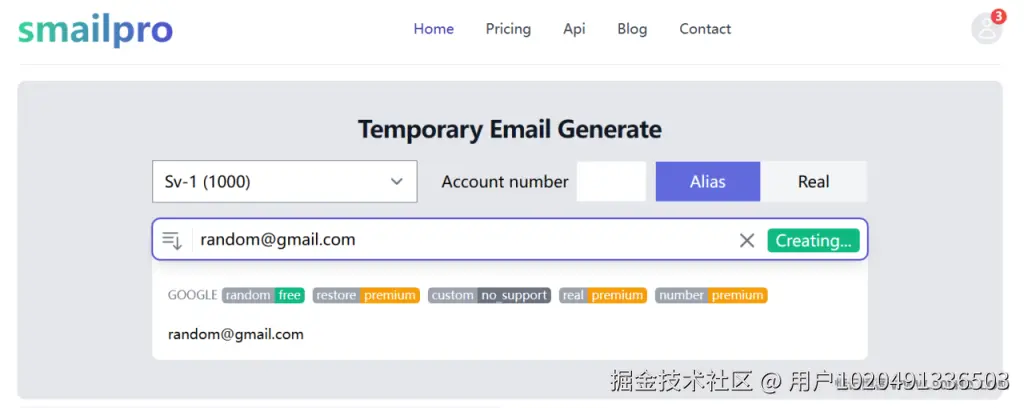 如何生成谷歌临时邮箱？